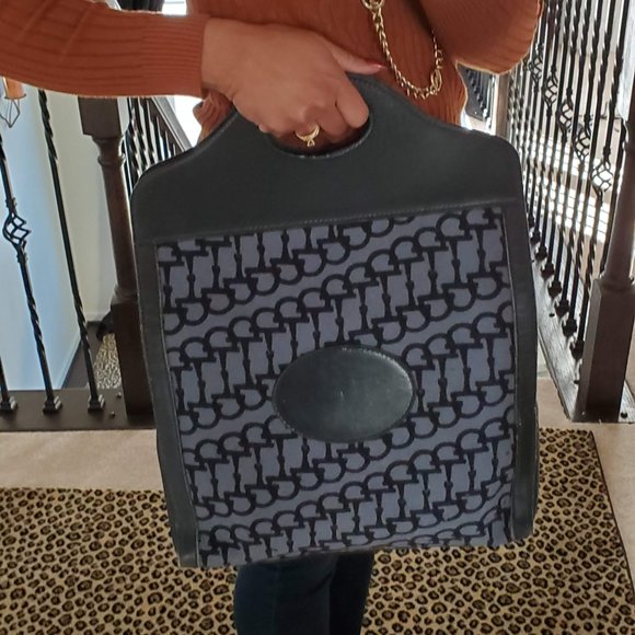 Gucci Handbags - Authentic Felt Vintage Gucci Shopper Tote Handbag